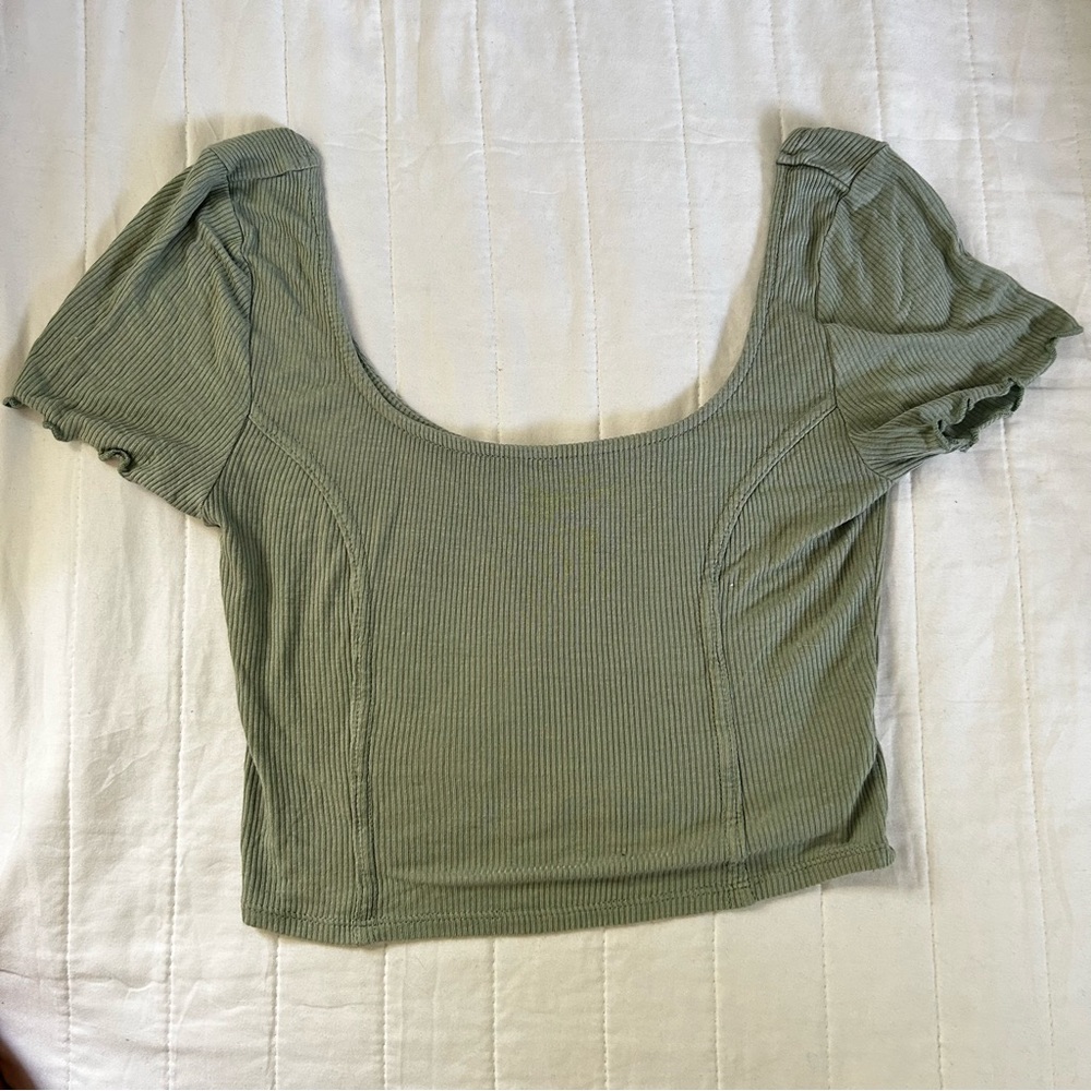 Pacsun Sage Green shirt